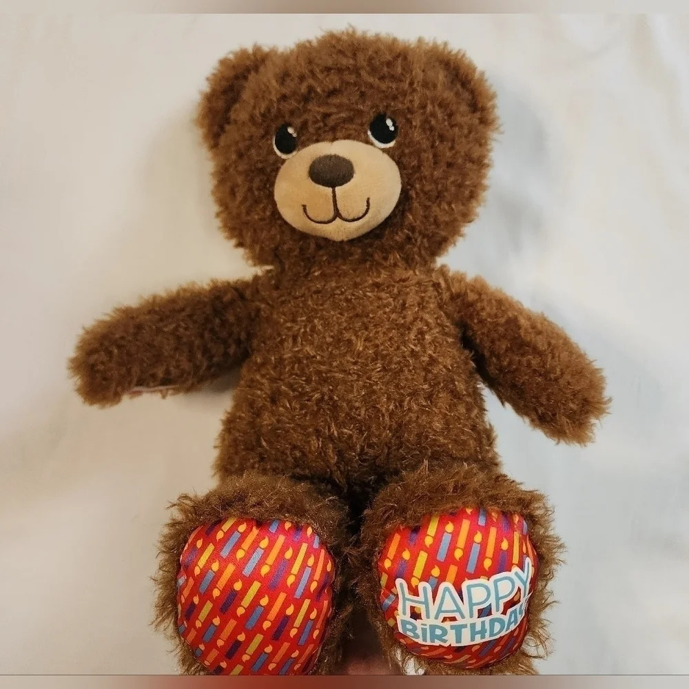 Build a Bear Happy Birthday Bear Stuffed Plush